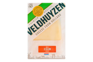 Сир Veldhuyzen Kaas Эдам 40% кор/мол нарізаний