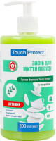 Засіб д/миття посуду Антижир з евкаліптом 500мл з дозатором Тач Протект