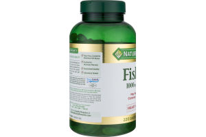 Nature's Bounty Fish Oil 1000mg Dietary Supplement - 220 CT