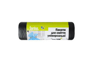 Пакеты для мусора универсальные 60л Fantee 20шт