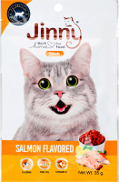 Ласощі д/котів Палички з смаком лосося 35г Jinny