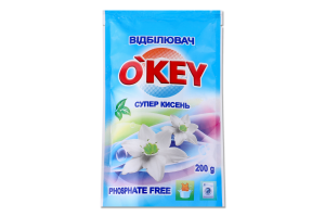 Відбілювач кисневий Супер кисень O'Key 200г
