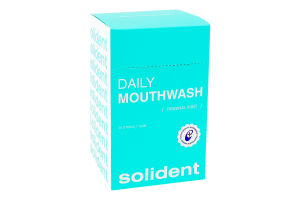 Набор ополаскивателей для ротовой полости Мята Solident 20х10мл