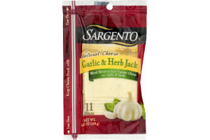 Sargento Natural Cheese Garlic & Herb Jack