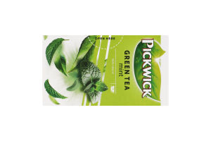 Чай зелений з м'ятою Pickwick к/у 20х2г