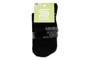 Шкарпетки підл Premier socks серед рез чорн р23-25
