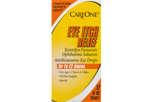 CareOne Antihistamine Eye Drops Eye Itch Relief
