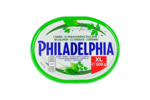 Сыр 59% мягкий с зеленью Philadelphia п/у 300г