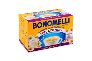 Чай Bonomelli Ромашка/мелатонін/магній 14шт И099 (Італ)