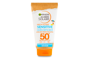 Лосьйон для дітей від 6міс для чутливої шкіри сонцезахисний SPF 50+ Малюк в тіні Ambre solaire Garnier 50мл