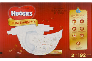 Huggies Little Snugglers Size 2 - 92 CT