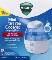 Vicks Mini Filter Free Cool Mist Humidifier