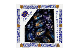 Цукерки глазуровані кондитерською глазур'ю Чорнослив з волоським горіхом Amanti к/у 0.4кг