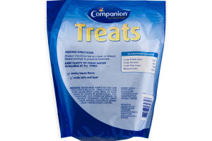 Companion Wavy Strips Dog Treats Bacon Flavor
