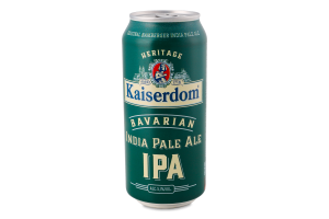 Пиво 440мл 5.1% светлое нефильтрованное неосветленное пастеризованное Bavarian Pale Ale IPA Kaiserdom ж/б