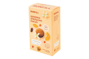 Конфеты Апельсин-какао SunFill к/у 120г
