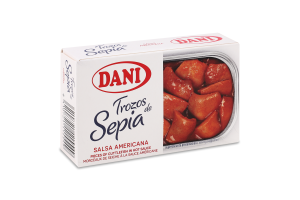 Шмат. каракатиці DANI 111г в гостр.соусі з/б И549(Іспанія)