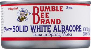Bumble Bee Brand Tuna in Spring Water Fancy Solid White Albacore