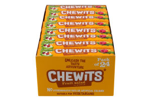 Конфеты жевательные со вкусом фруктового салата Chewits м/у 30г
