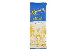 Халва соняшникова з арахісом Caramel м/у 200г