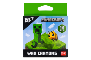 Набір олівців Yes! Minecraft воскових 12шт