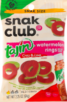 Цукерки Snak Club Tajin зі смаком кавун жувальні