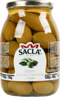 Оливки Sacla' зелені