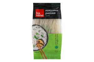Локшина рисова тонка Katana м/у 200г