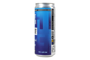 Пиво 0.33л 4.2% світле нефільтроване неосвітлене непастеризоване Light lager Craft beer Underwood Brewery з/б