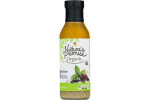 Nature's Promise Organic Dressing, Marinade Italian