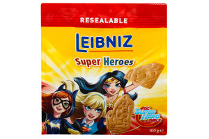 Печиво Leibniz Super Heroes Girls 100г х12