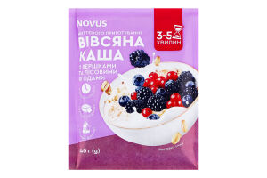 Каша вівс. мит.приг.Novus верш.ліс.яг40г