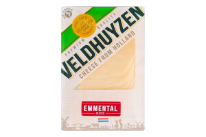 Сир Veldhuyzen Kaas Ементаль 45% слайс