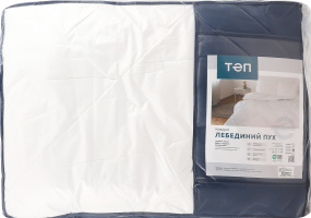 Ковдра лебединий пух 200*210см 400г/м2 ТЕП