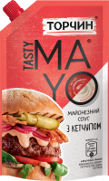 Соус майонезний з кетчупом Tasty Mayo Торчин д/п 190г