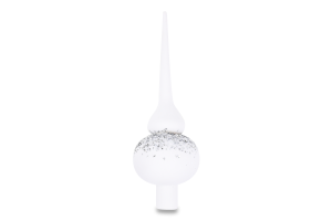 Верхівка новорічна Снігова королева оксамит 25*8см КМ