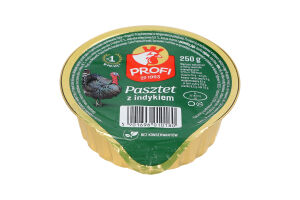Паштет с мясом индюка Profi ст 250г
