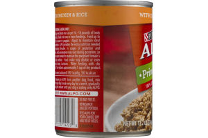 Purina Alpo Prime Classics Dog Food Chicken & Rice