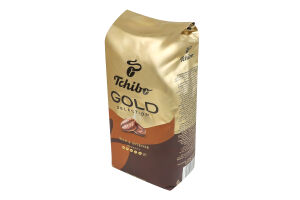 Кава натуральна смажена в зернах Gold selection Tchibo м/у 1кг