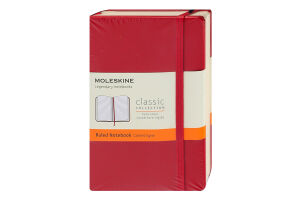 Записник Moleskine Classic кишеньк лінія червоний