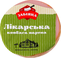 Колбаса вареная Докторская Забіяка в/с кг