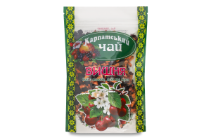 Чай из плодов, ягод и трав Вишня Карпатський чай д/п 100г