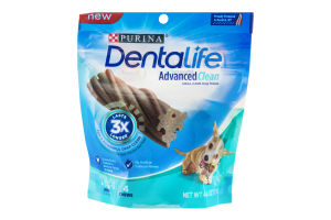 Purina DentaLife Advanced Clean Oral Care Dog Treats Chews Mini - 4 CT