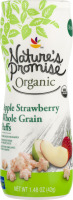 Nature's Promise Organic Whole Grain Puffs Apple Strawberry