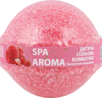 Бомбочка д/ванн дитяча Полуничне морозиво 75г Спа Арома
