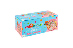 Морозиво з цукром і підсолоджувачем зі смаком жувальної гумки Mini Melts к/у 2х50г