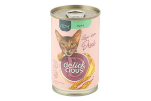 Корм додатковий для котів Напій з тунцем Delickcious з/б 140г