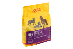 Корм сухой полнорационный для взрослых собак Sensitive Adult JosiDog м/у 900г