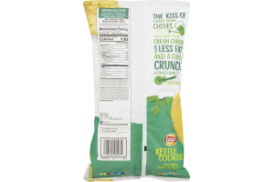 Lay's Kettle Cooked Potato Chips Cream Cheese & Chives