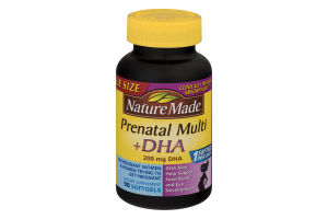 Nature Made Prenatal Multi + DHA - 90 CT
